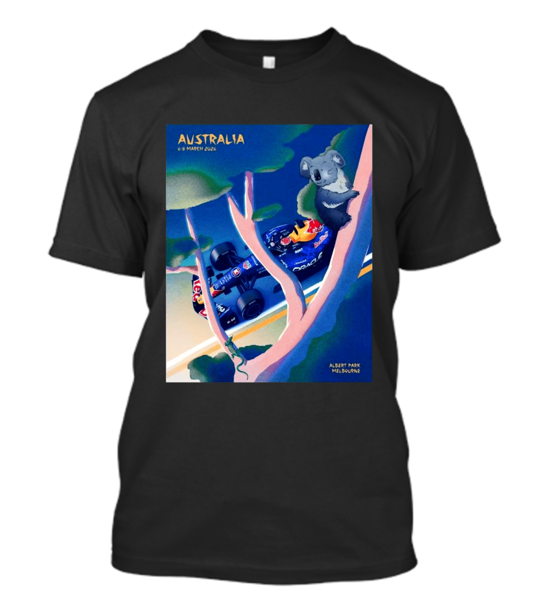 Australia 6 8 March 2026 Red Bull Racing F1 Albert Park Melbourne T-Shirt