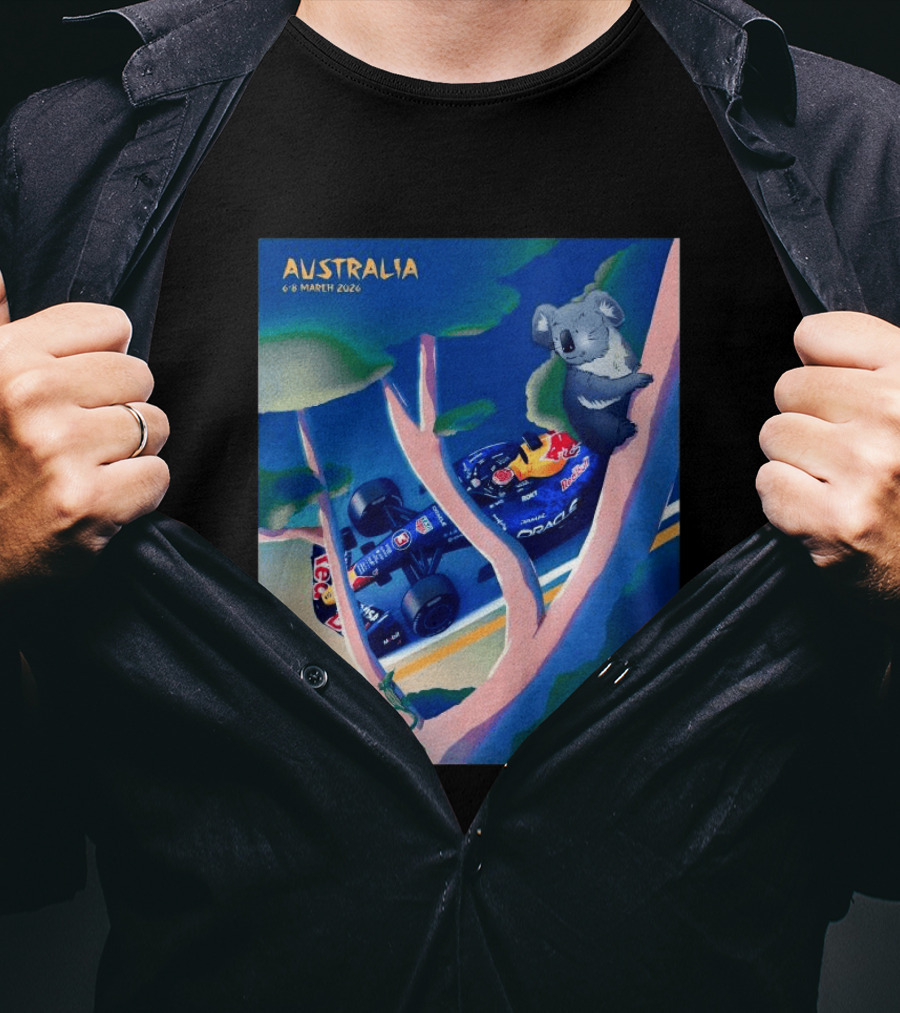 Australia 6 8 March 2026 Red Bull Racing F1 Albert Park Melbourne T-Shirt