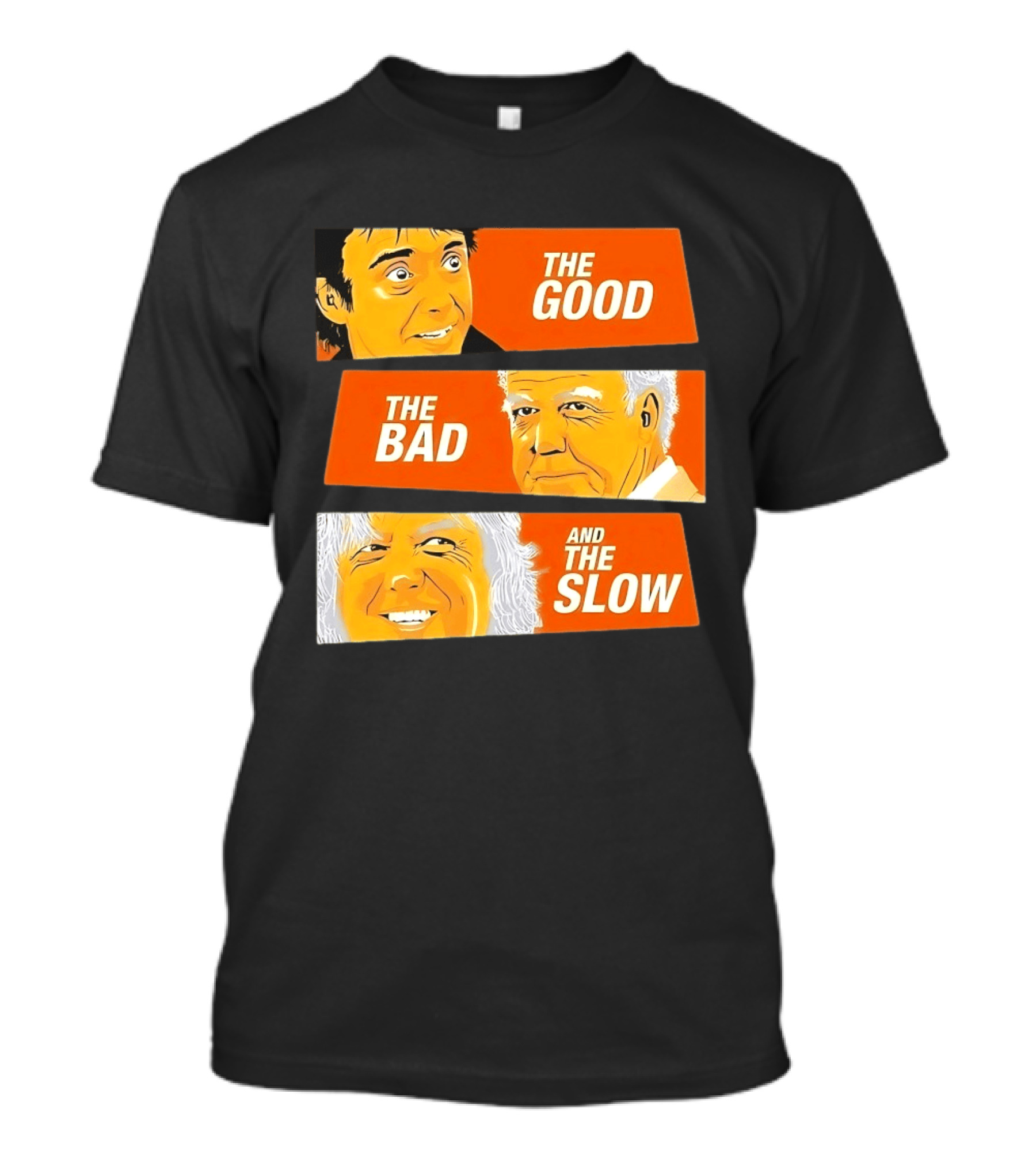 The Grand Tour The Good The Bad And The Slow Faces T-Shirt