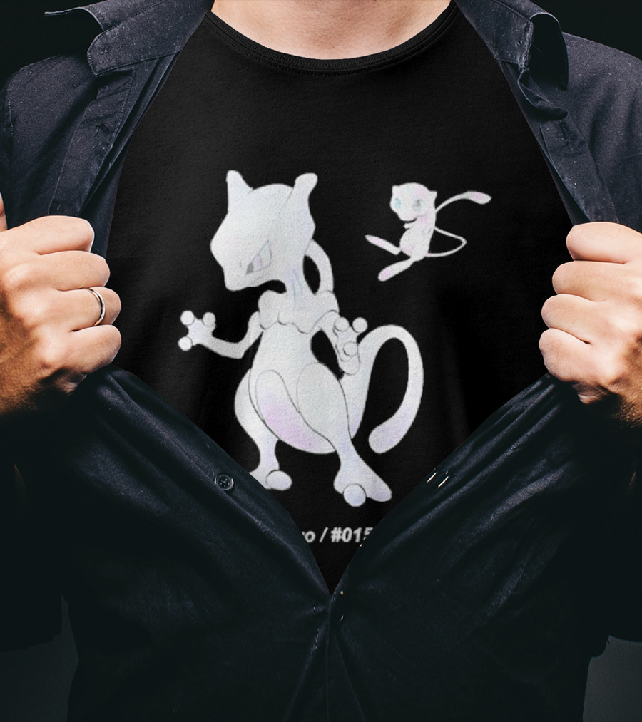 UNIQLO X Pokemon 30th Anniversary Mewtwo Mew #150 #151 T-Shirt