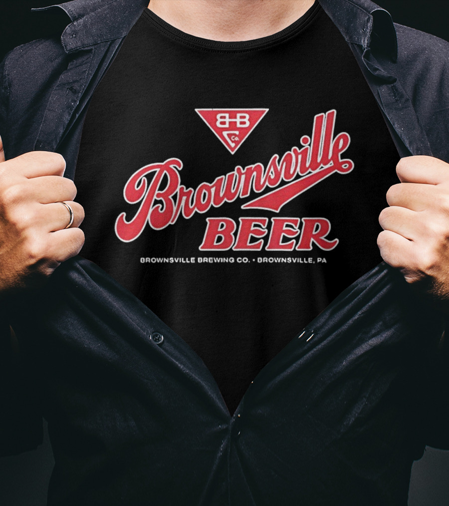 Brownsville Beer Brownsville Brewing Co. Brownsville PA B B Co. T-Shirt