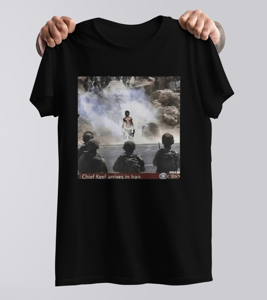 Chief Keef Arrives In Iran CBS Live Scene T-Shirt