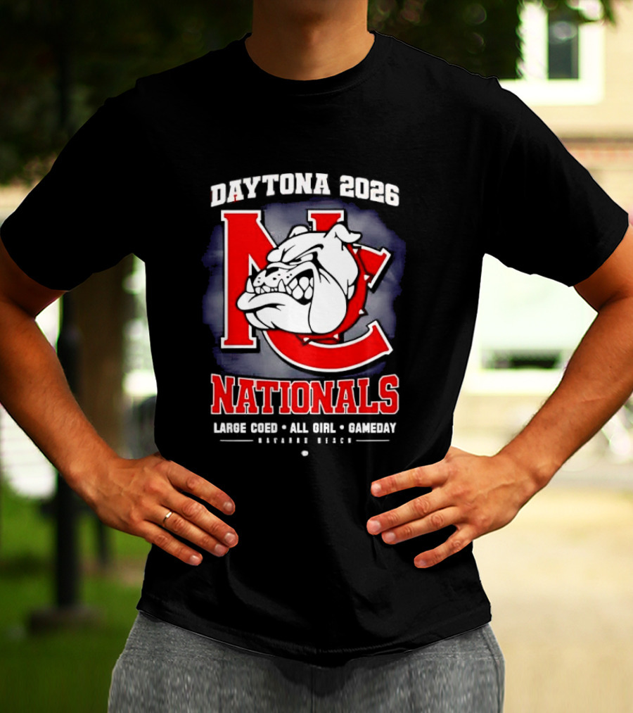 Daytona 2026 NC Nationals Large Coed All Girl Gameday T-Shirt