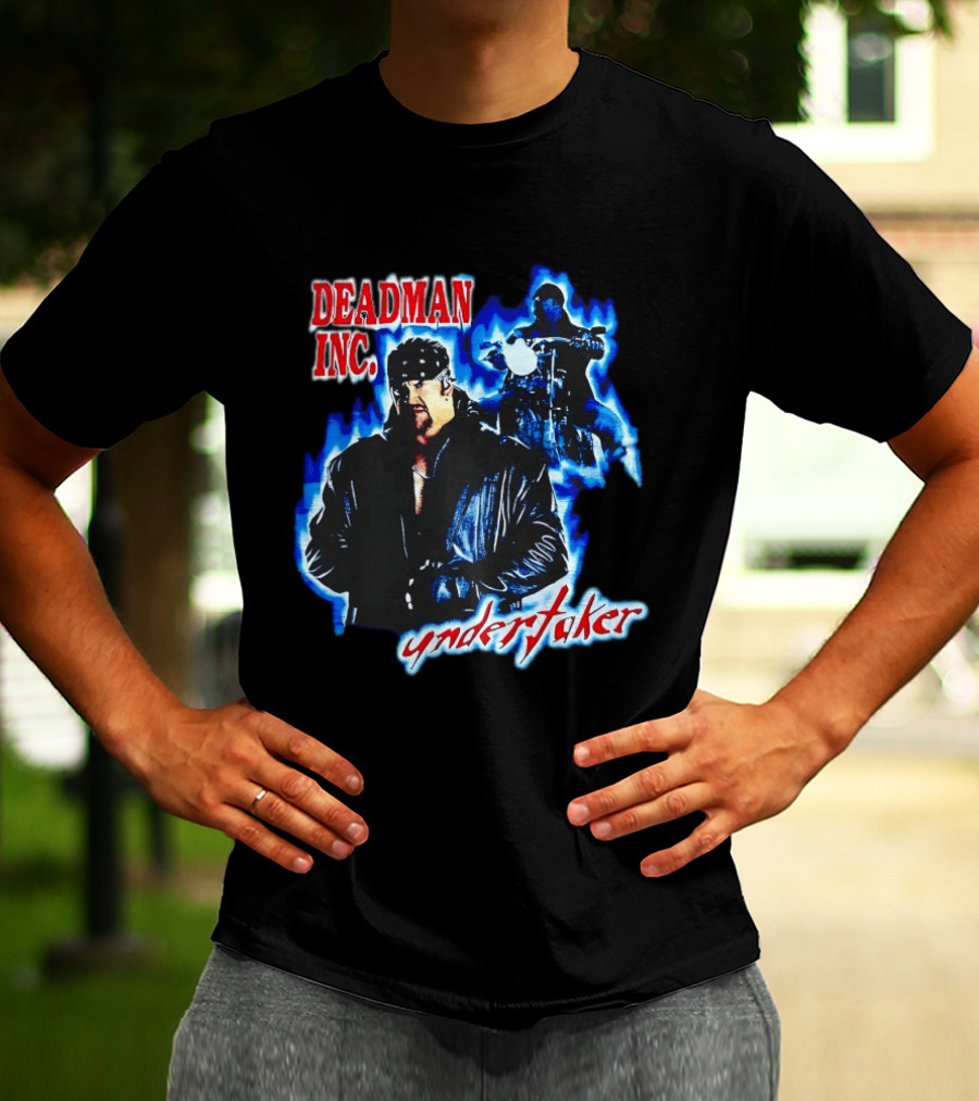 Deadman INC Undertaker Motorcycle Biker T-Shirt