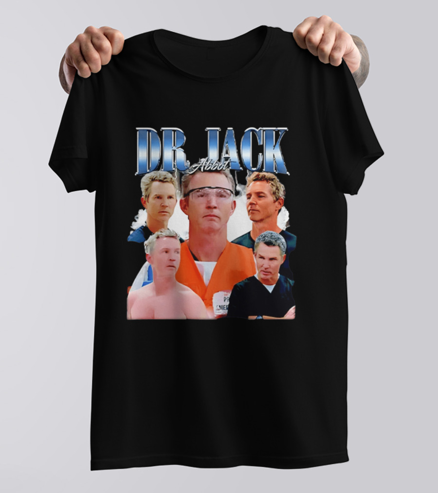 Dr Jack Abbot Picture Collage T-Shirt