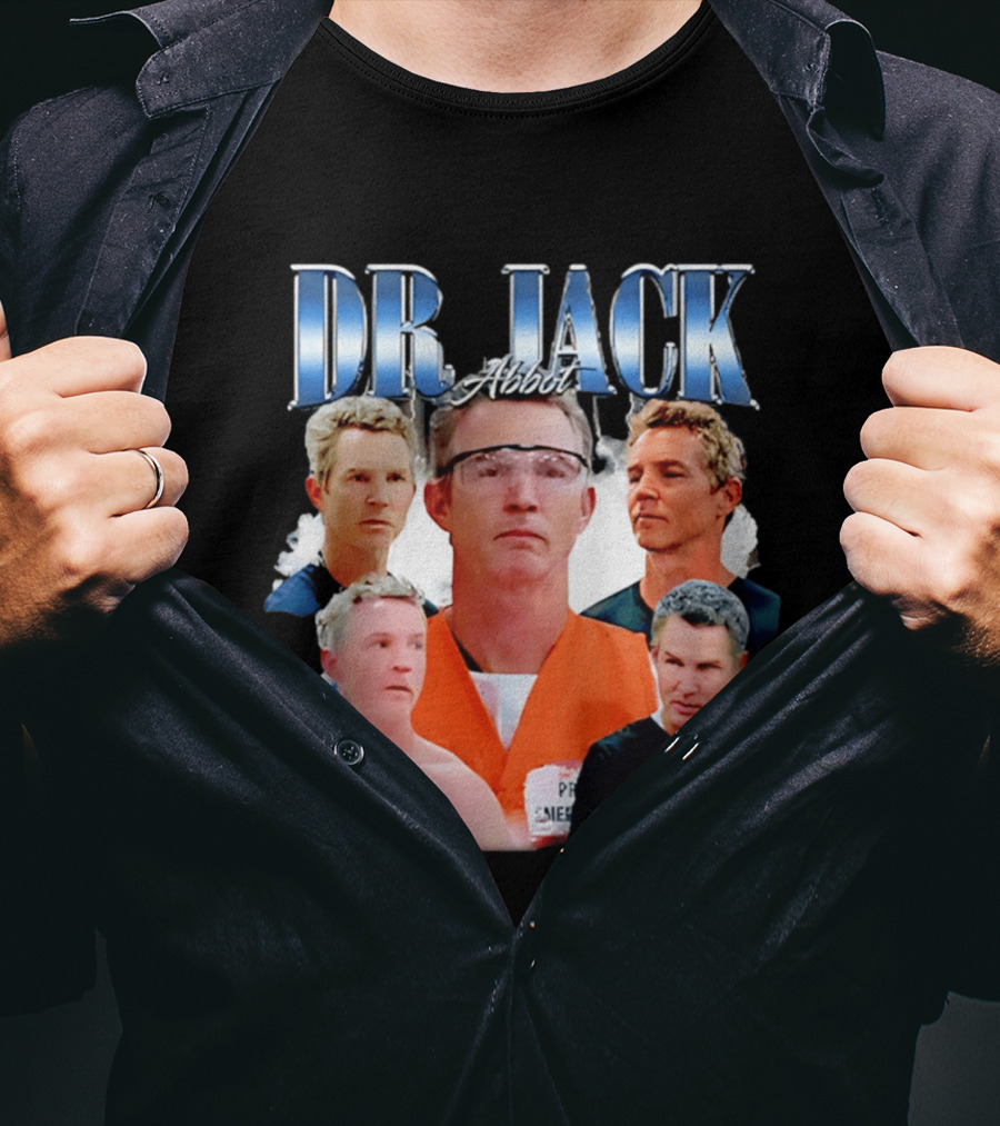 Dr Jack Abbot Picture Collage T-Shirt
