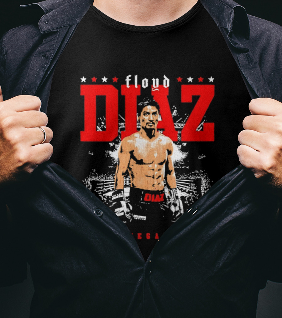 Floyd Diaz Las Vegas NV Boxing Zuffa Fighter T-Shirt