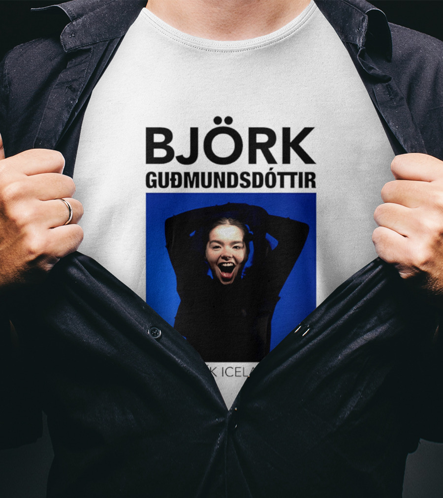BJÖRK Guðmundsdóttir Reykjavík Iceland 1965 T-Shirt