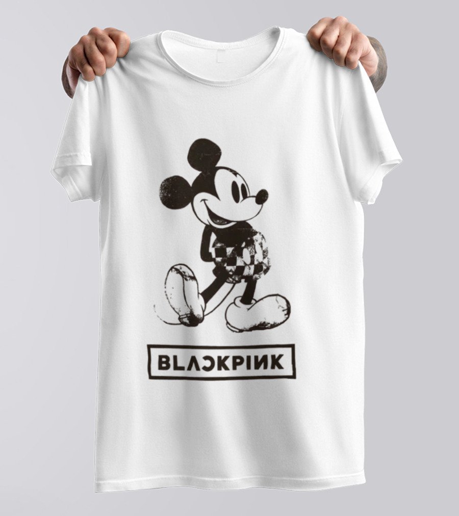 Blackpink Disney Mickey Mouse Collaboration T-Shirt
