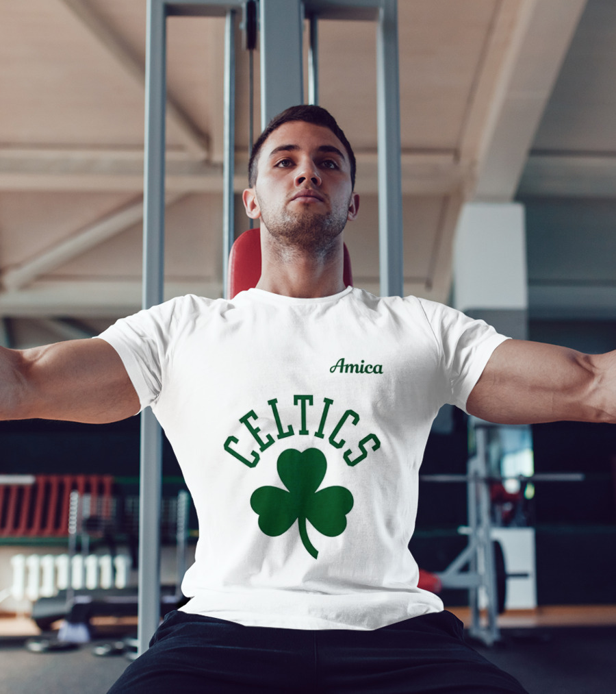 Celtics Amica Shamrock Tatum Back To 0 T-Shirt