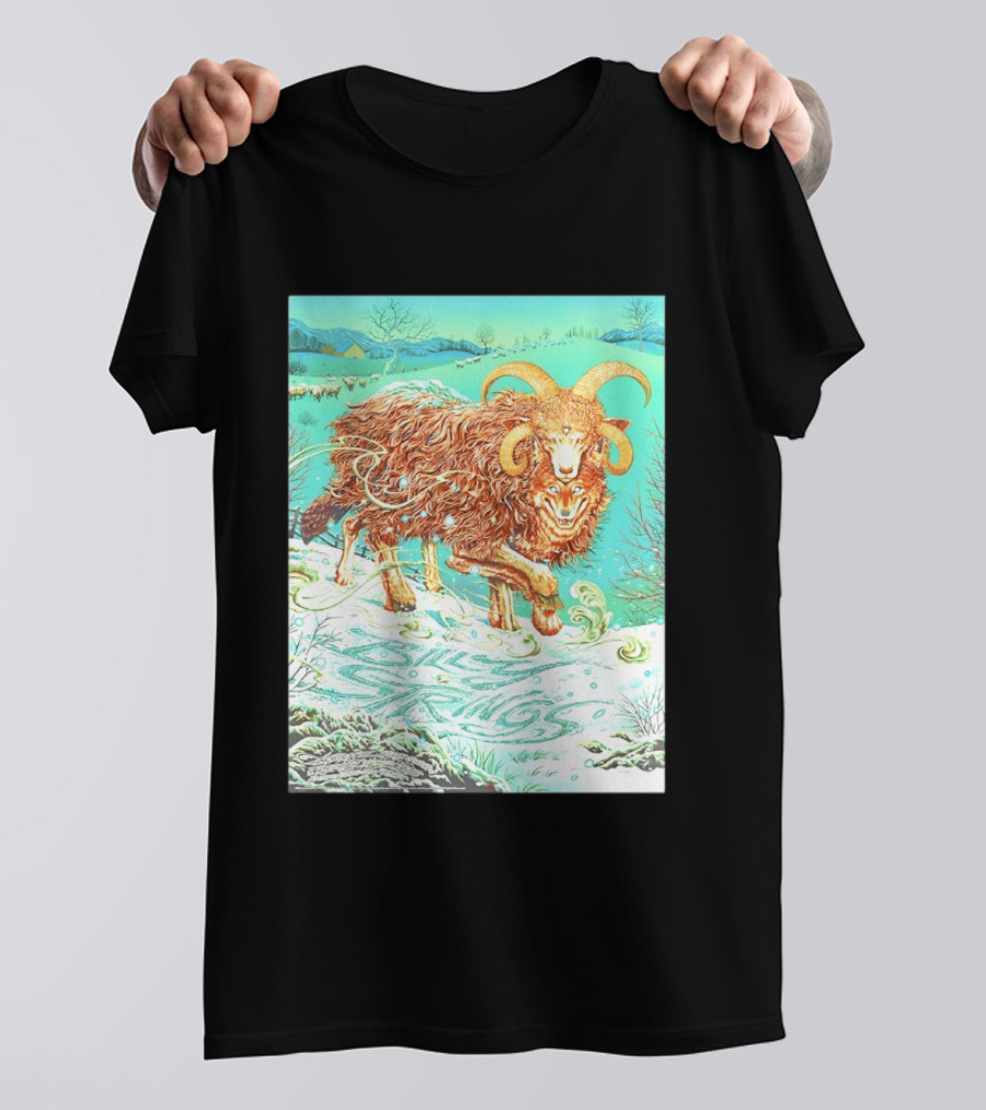 Billy Strings Asheville North Carolina 2026 Sheep Face T-Shirt