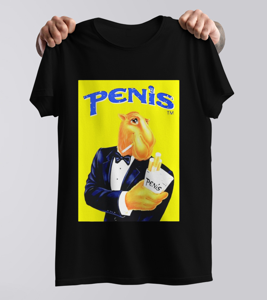 Penis Camel Smoking Meme T-Shirt