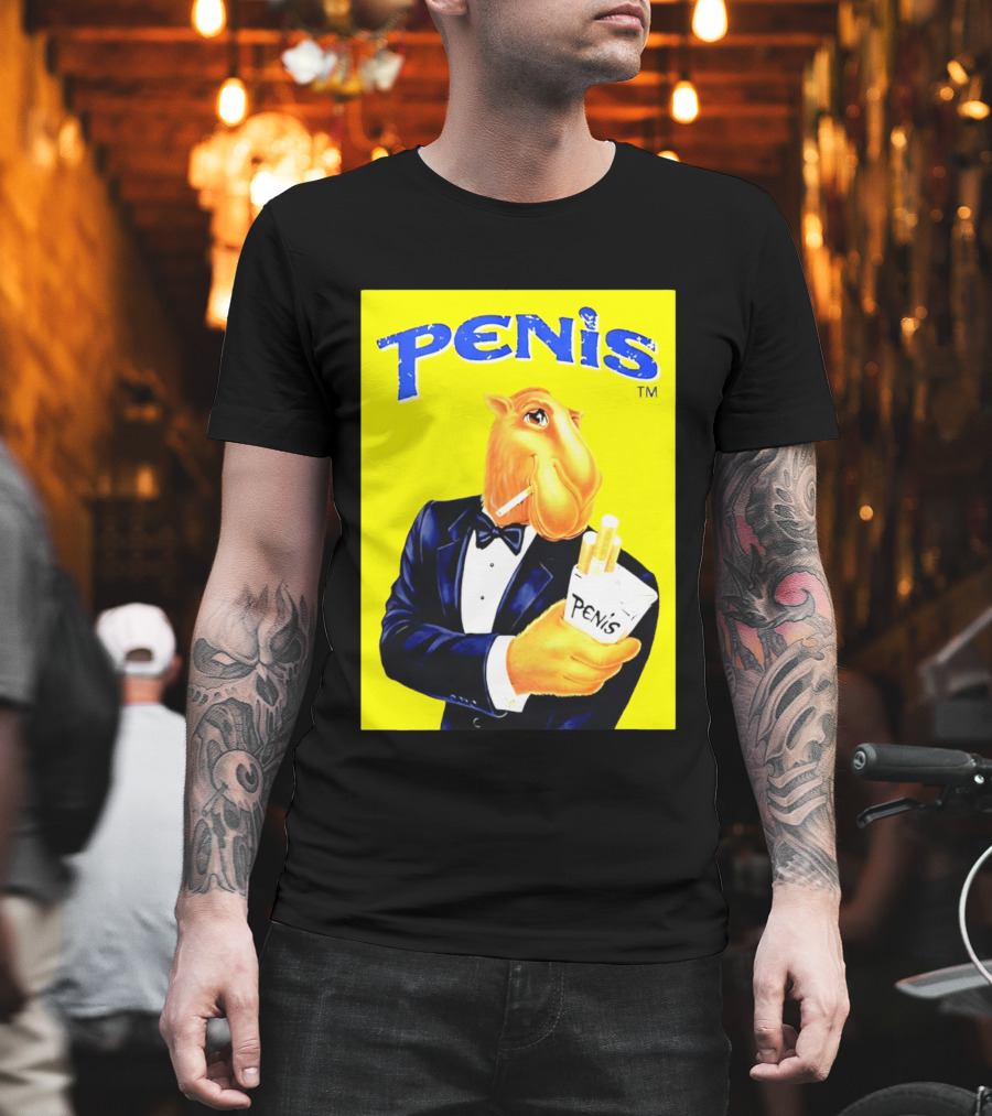 Penis Camel Smoking Meme T-Shirt