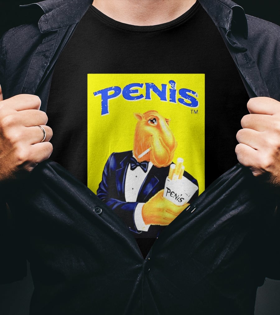 Penis Camel Smoking Meme T-Shirt