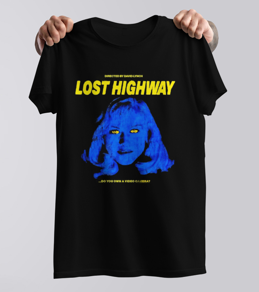 Lost Highway David Lynch Film Blue Face T-Shirt