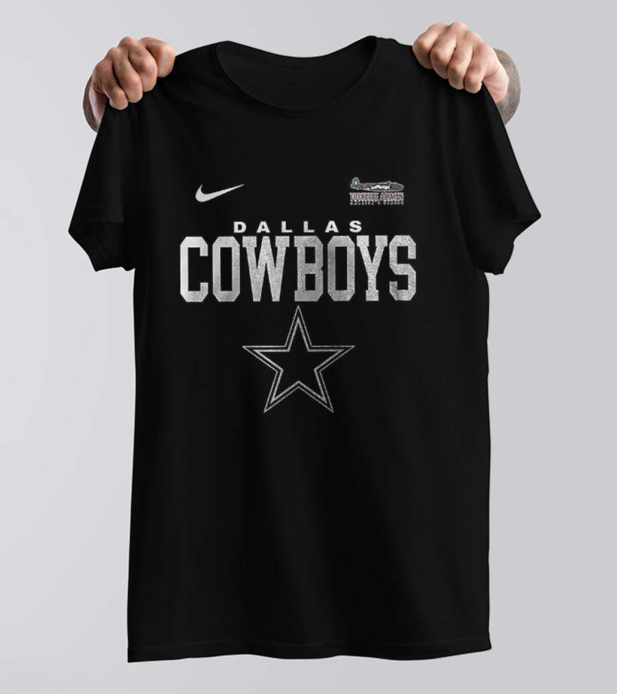 Dallas Cowboys Nike Tuskegee Airmen Spitfire Redtails Collaboration T-Shirt