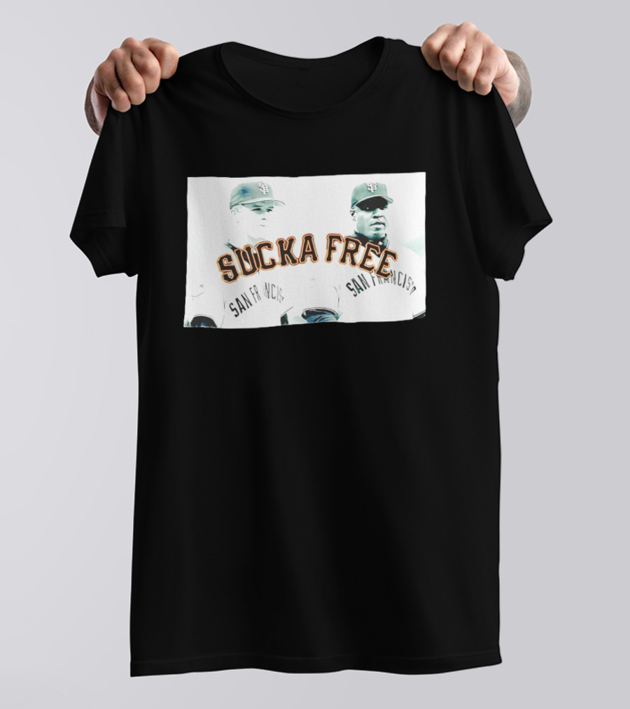 Sucka Free San Francisco Baseball Players T-Shirt