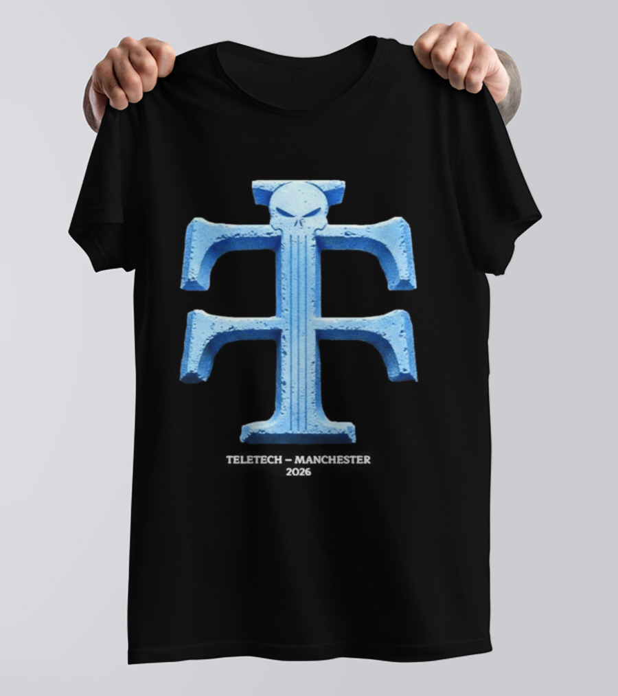 Teletech Punisher Iconic Skull T-Shirt