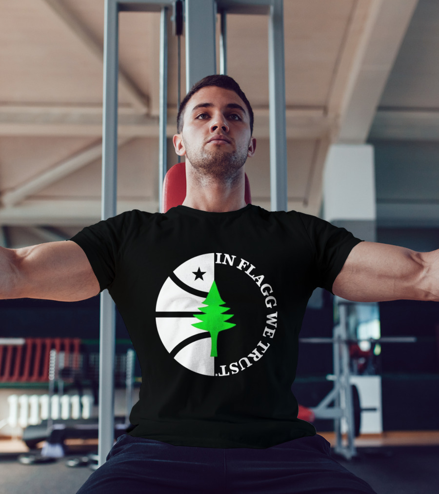 Naji Marshall In Flagg We Trust Basketball Tree Star T-Shirt