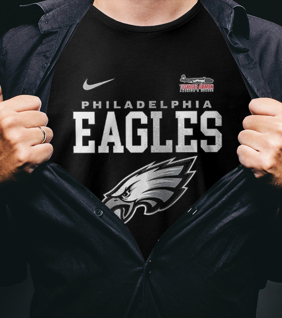 Philadelphia Eagles Tuskegee Airmen Nike Collaboration T-Shirt