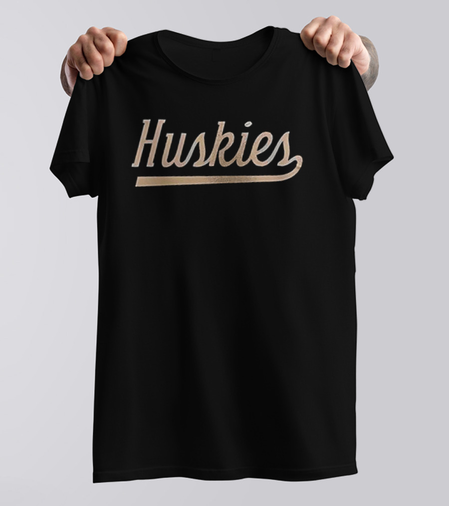 Huskies Washington Dog Sports Fan Gear T-Shirt