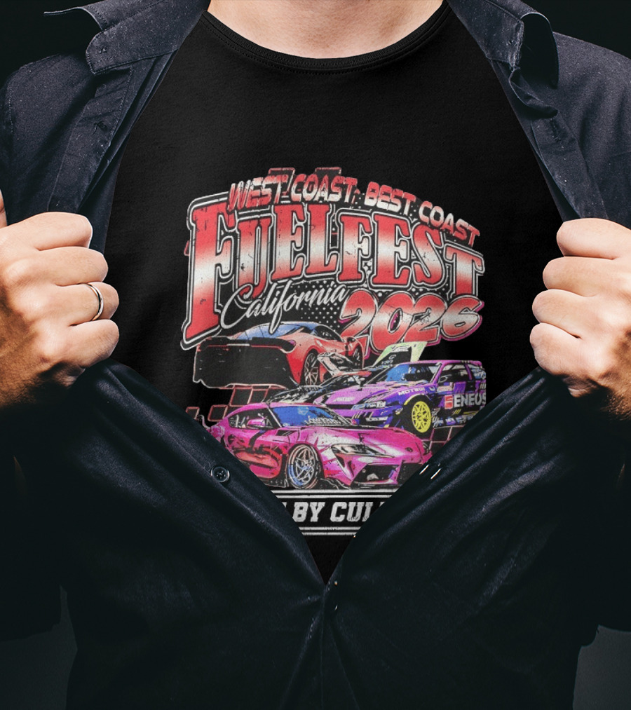 West Coast Best Coast Fuel Fest California 2026 Racing Cars Enjoi Eneos Motegi T-Shirt