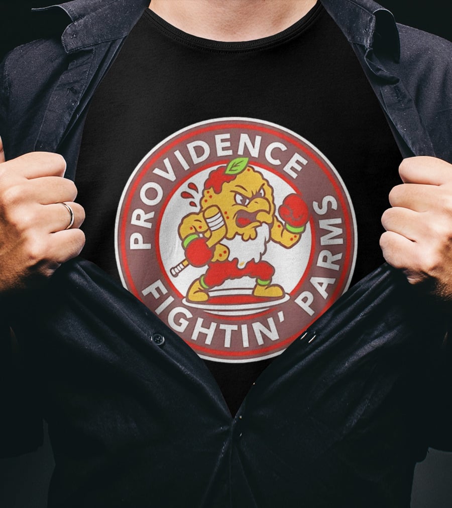 Providence Fightin' Parms Hockey Pepper T-Shirt