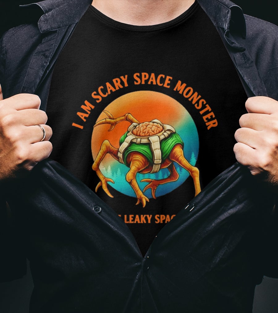 Rocky Project Hail Mary I Am Scary Space Monster You Are Leaky Space Blob T-Shirt