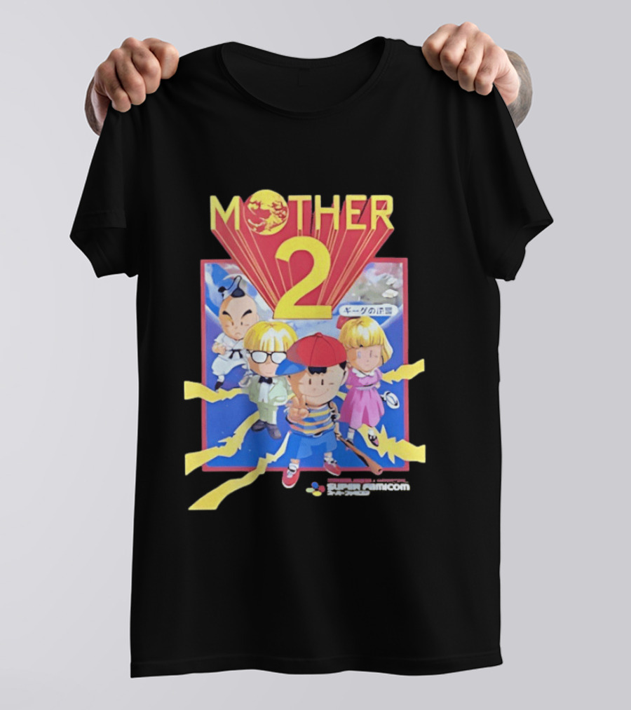 Mother 2 EarthBound Super Famicom Characters Japan T-Shirt