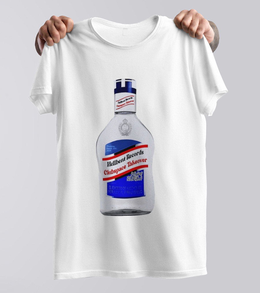 Hellbent Records Clubspace Takeover Bacardi Blanco Fusion T-Shirt