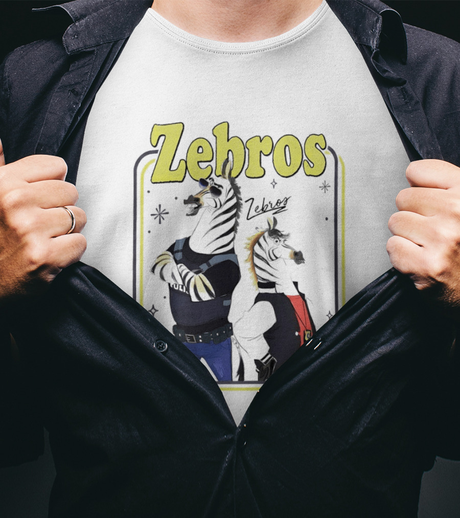 Zebros Zebras Disneyland Family Vacation 2026 T-Shirt