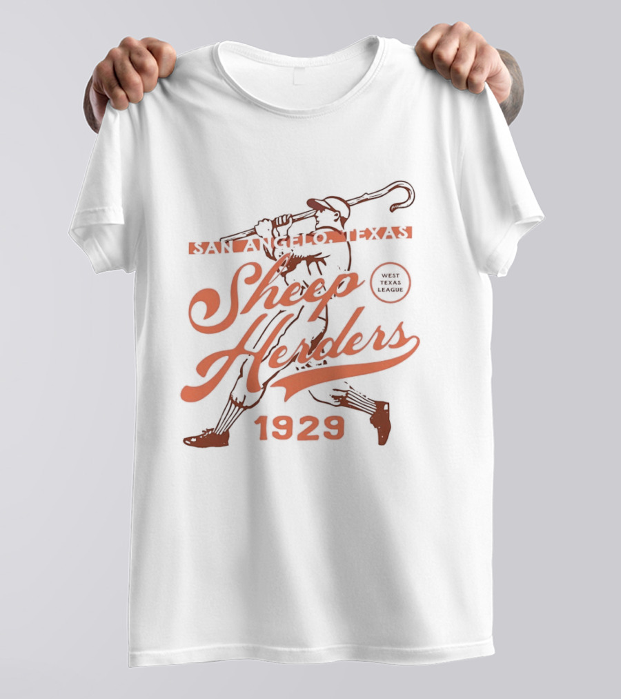San Angelo Sheep Herders 1929 Texas T-Shirt