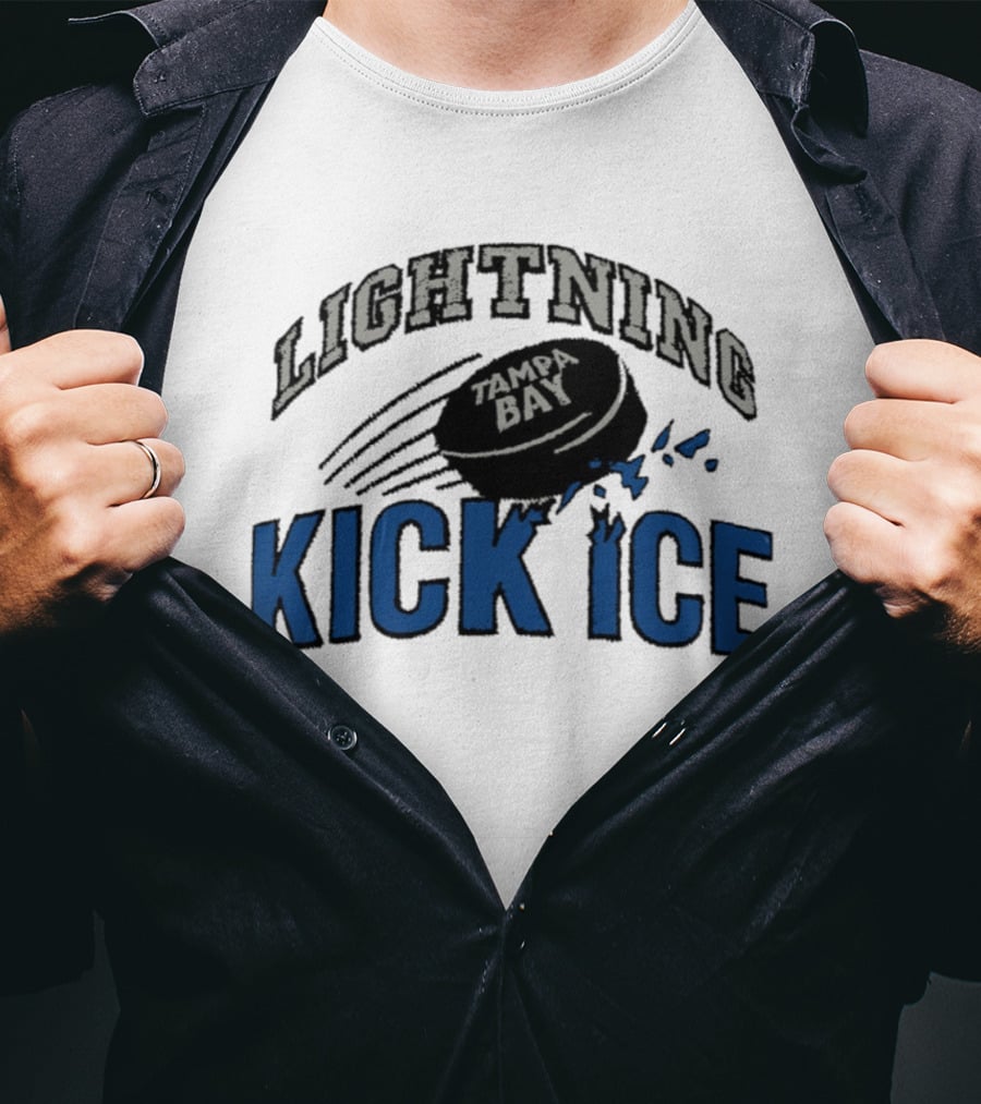 Tampa Bay Lightning Kick Ice Hockey NHL 2026 T-Shirt