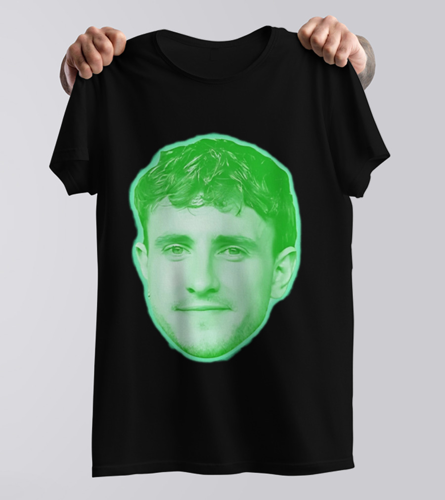 Paul Mescal Green Face St Patrick's Day 2026 T-Shirt