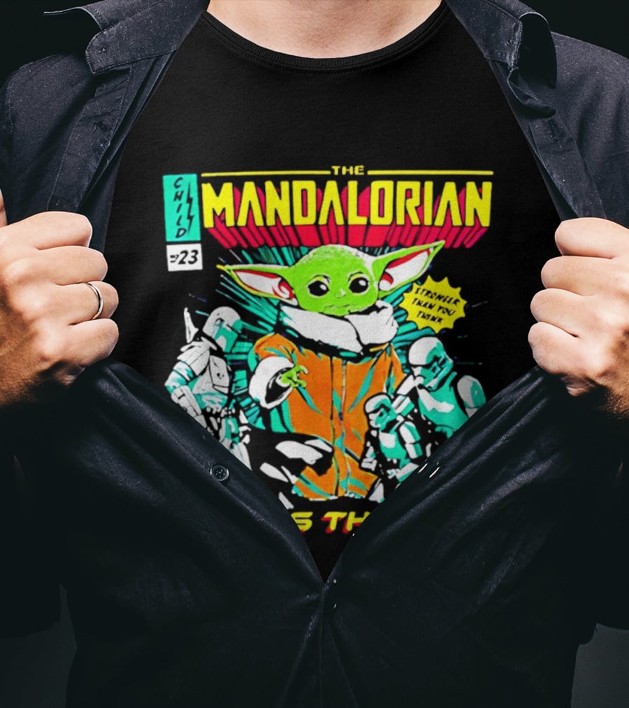 The Mandalorian Baby Yoda This Is The Way Comic Issue 29 T-Shirt