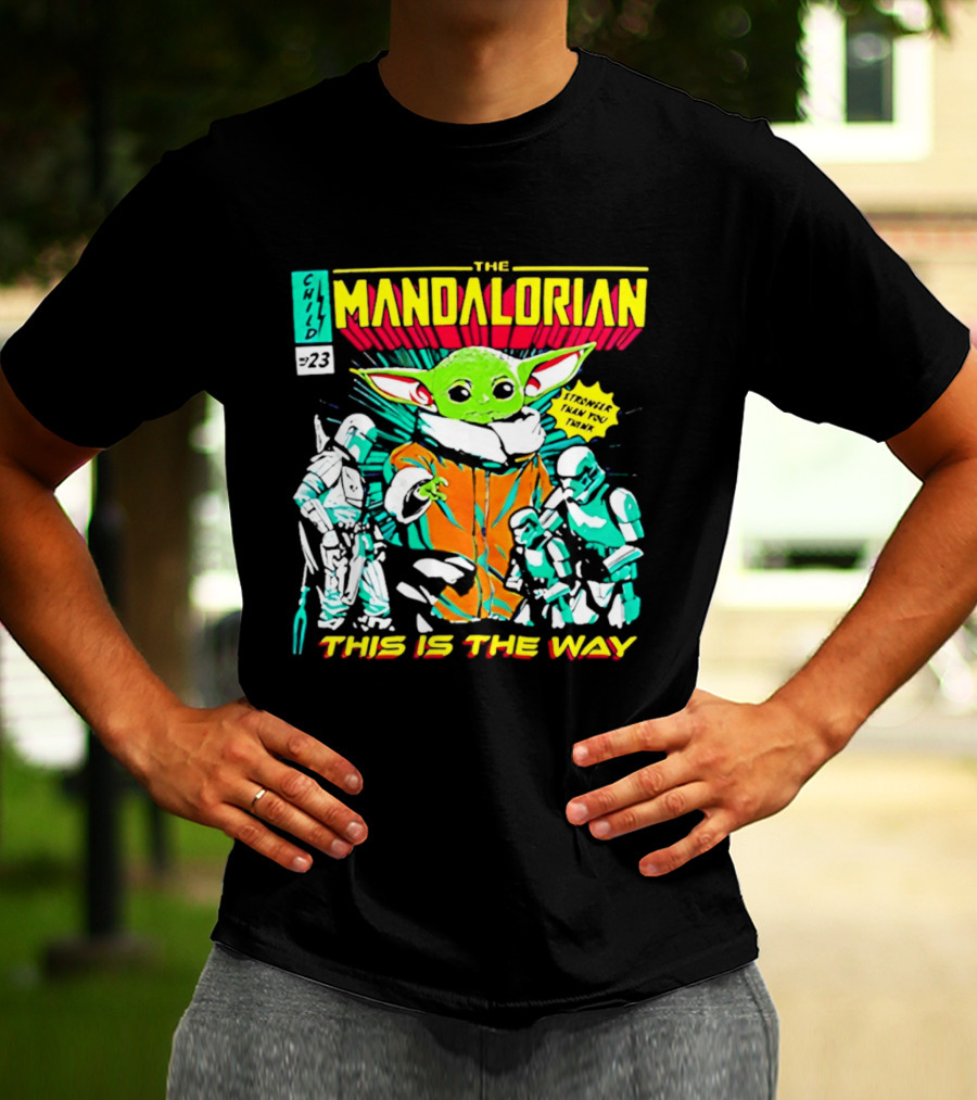 The Mandalorian Baby Yoda This Is The Way Comic Issue 29 T-Shirt