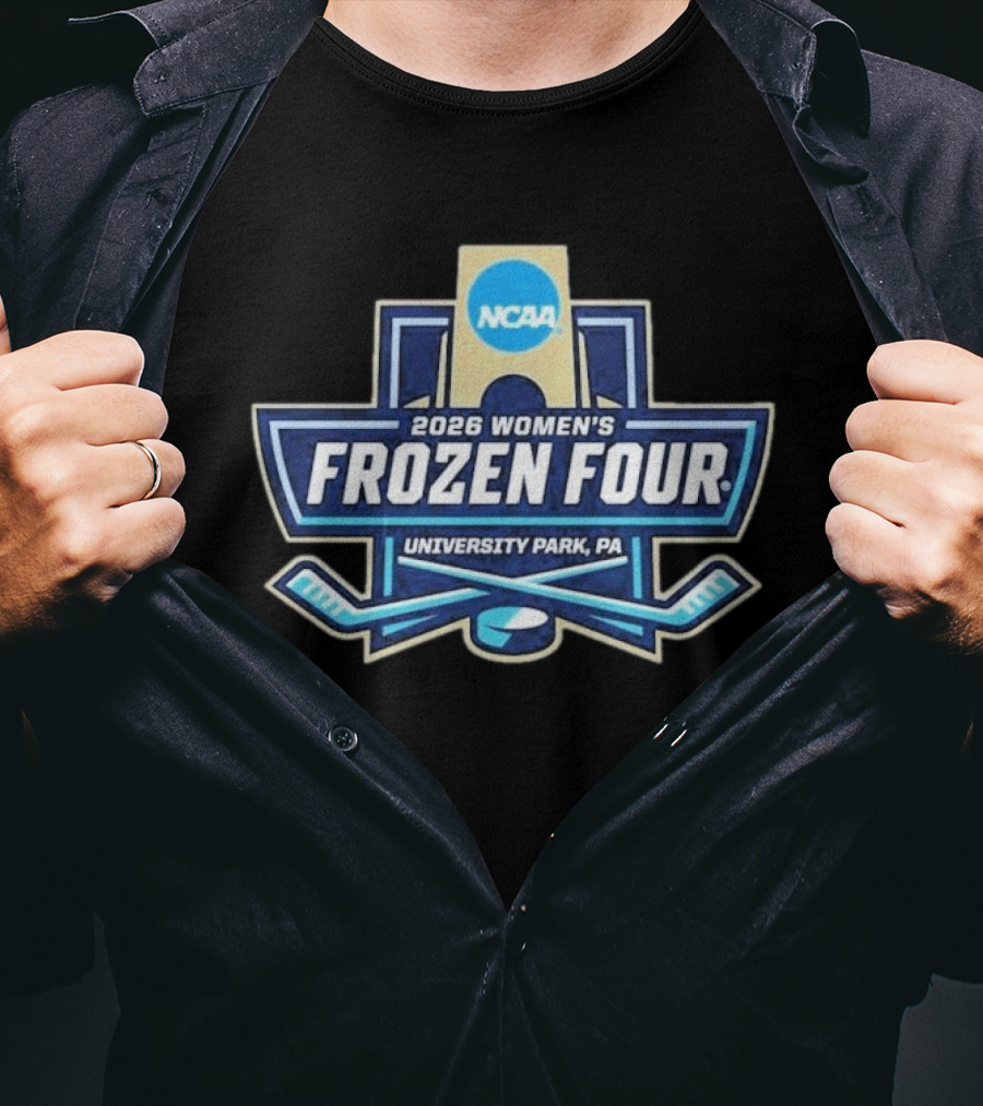NCAA 2026 Women's Frozen Four University Park PA Hockey Event T-Shirt