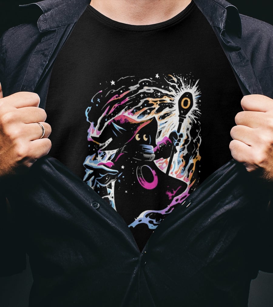 Orko Heroic Little Magician Cosmic Power Wand T-Shirt