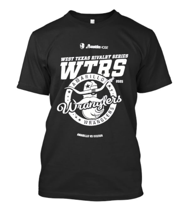 West Texas Rivalry Series WTRS Amarillo Wranglers 2025 AMARILLO VS COLORADO T-Shirt