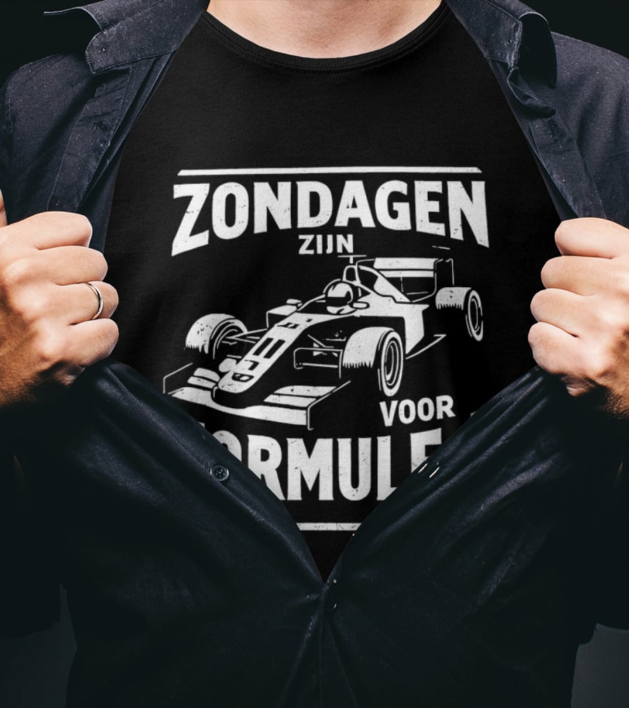 Zondagen Zijn Voor Formule 1 T-Shirt