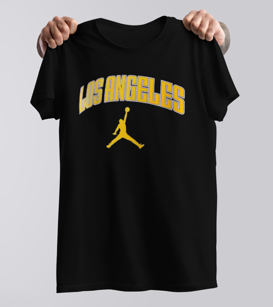 Los Angeles Jumpman Basketball Iconic Style Sportswear T-Shirt