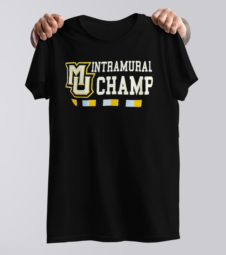 Marquette University Intramural Champion MU Letterman T-Shirt