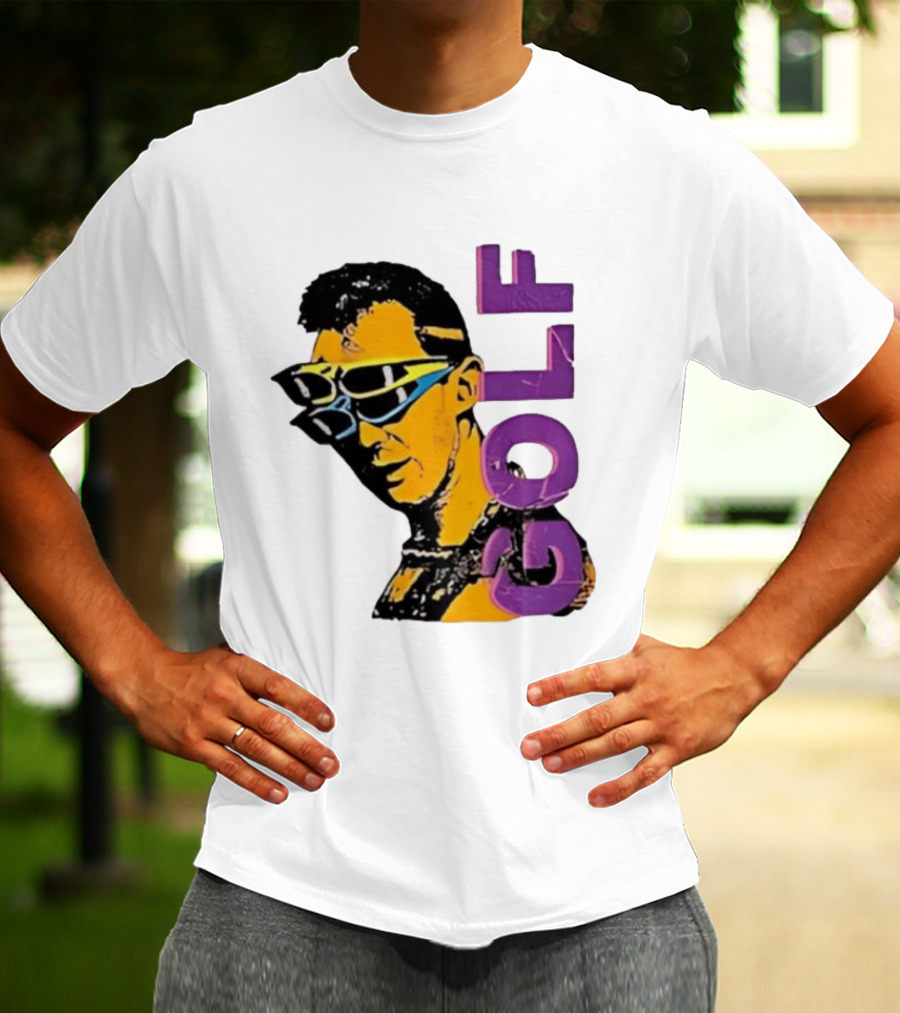 GOLF Man Sunglasses Retro Pop T-Shirt
