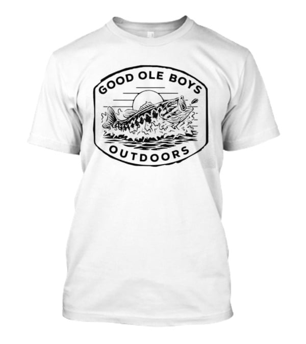 Good Ole Boys Outdoors Fishing Sunset T-Shirt