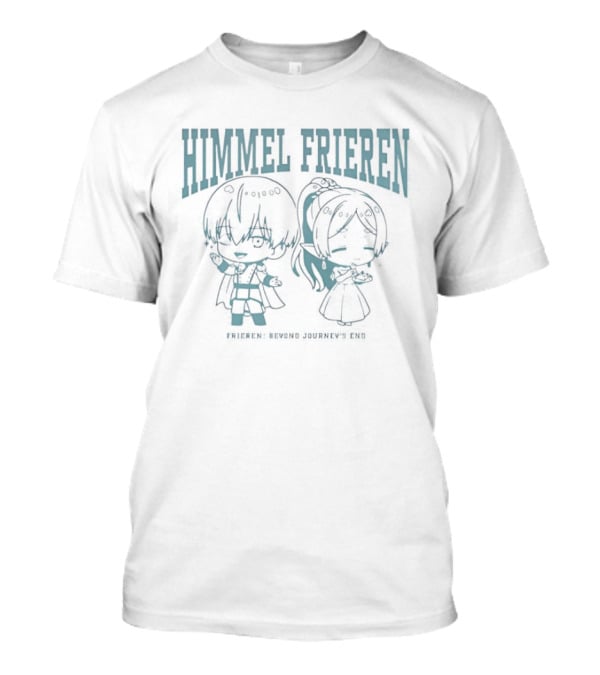 Himmel Frieren Beyond Journey's End Anime Chibi Characters T-Shirt