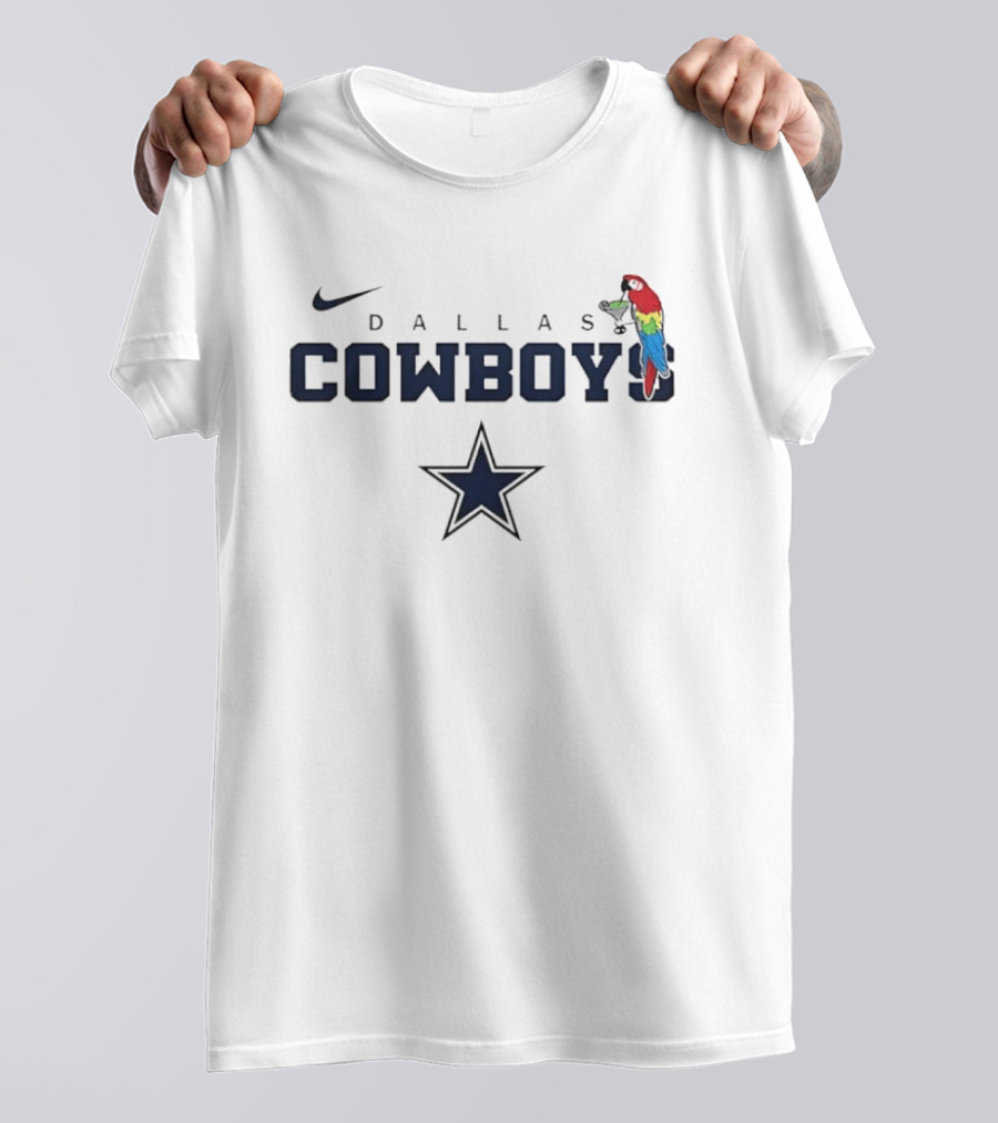 Dallas Cowboys Nike Parrot Cocktail Star T-Shirt