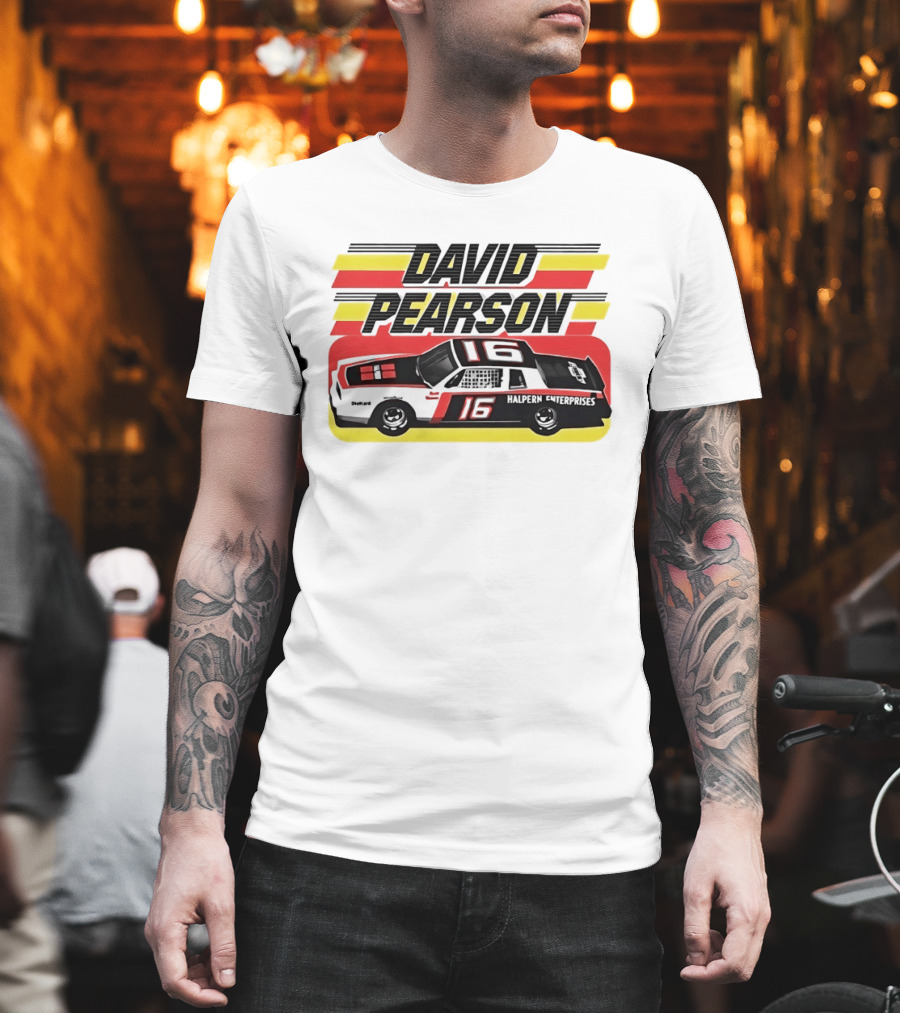 David Pearson 16 Halpern Enterprises Racing Car T-Shirt