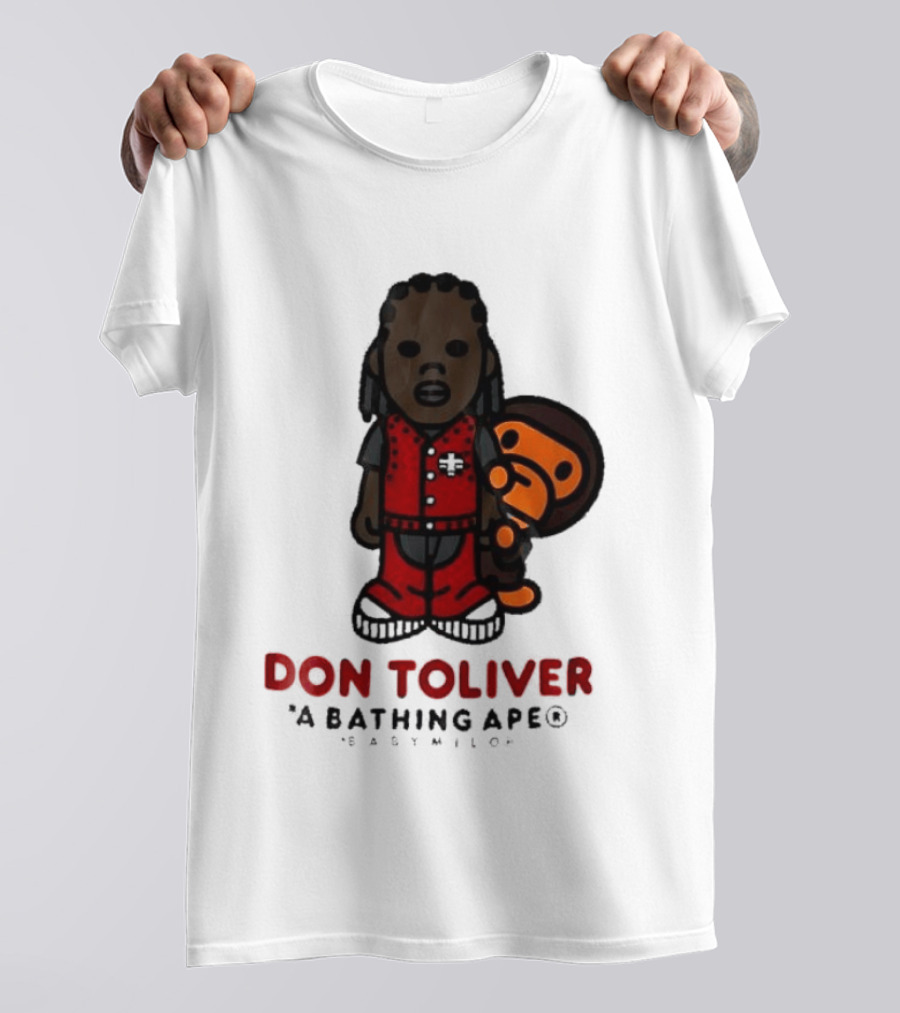 Don Toliver A Bathing Ape Baby Milo Collaboration T-Shirt