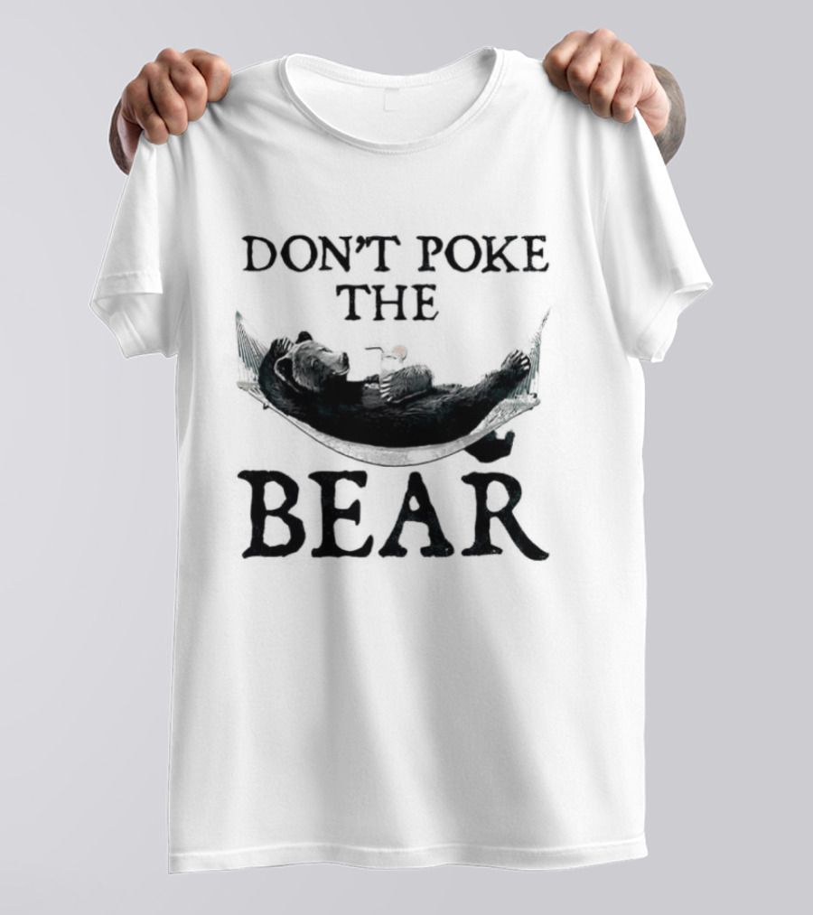 Don't Poke The Bear Black Bear Canoe Adventure T-Shirt