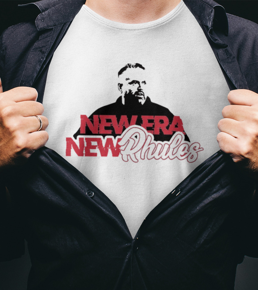 New Era New Rhules Nebraska Cornhuskers Coach T-Shirt